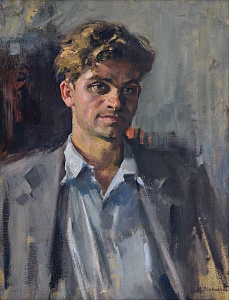 Man's portrait, 1950s