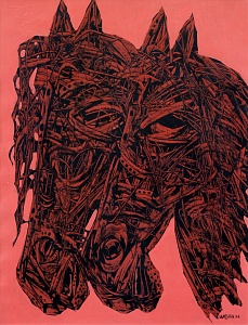 «Кони», №183 из серии «Новые экспрессии», 1994