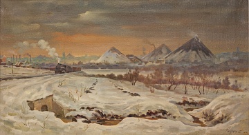 "Winter in Donbass", 1964