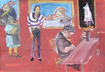 "At the Tischler Exhibition", 1987