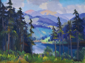 "Lake Synevir", 1960s