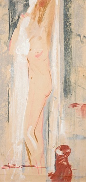 "Nude with Jug", 1990s