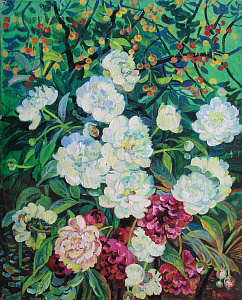 «Белые пионы», 1980