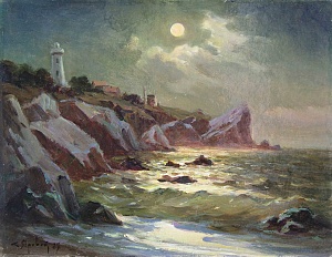  — “Cape Sarych on a moonlit night”, 1987
