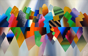"Cubist landscape", 2005