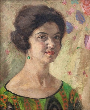 "Portrait of a Woman", 1918