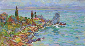 "Gurzuf. Fisherman's Wharf", 1985