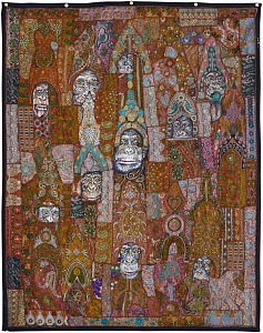 Ladies in kokoshniki, 2017