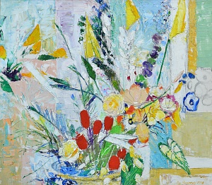 "Composition with Flowers", 2008