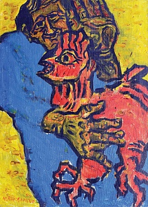  — "Portrait with a cock", 1994