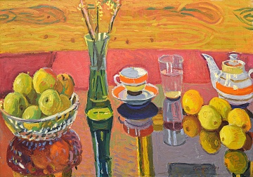 "Still Life with Apples", 1971