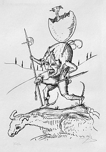 From series "Les Songes drolatique de Pantagruel", 1973