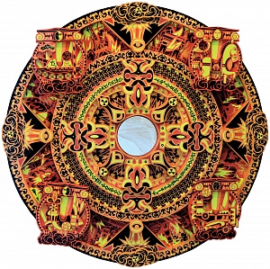 Кинетический объект «Peaceful atom», 2015