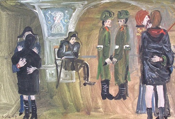 "In the subway", 1973