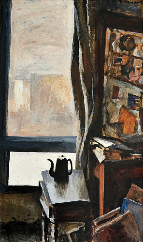 "Window in the studio", 1980s