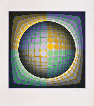 "Optical composition", 1970s