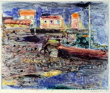 "Boats in the Bay", 1970