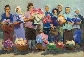 "Flower Girls", 1957