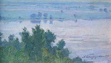"Morning on the Dnipro", 1949