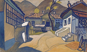 "The Crimean courtyard. Uyutne", 1980s