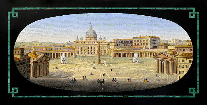 «Площадь святого Петра в Риме», 1860-е