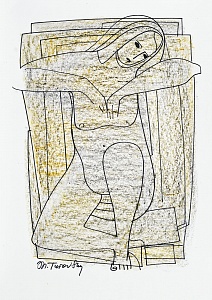 "Sitting woman", 2010