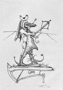 From series "Les Songes drolatique de Pantagruel", 1973