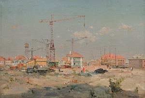 "In New Kakhovka", 1952