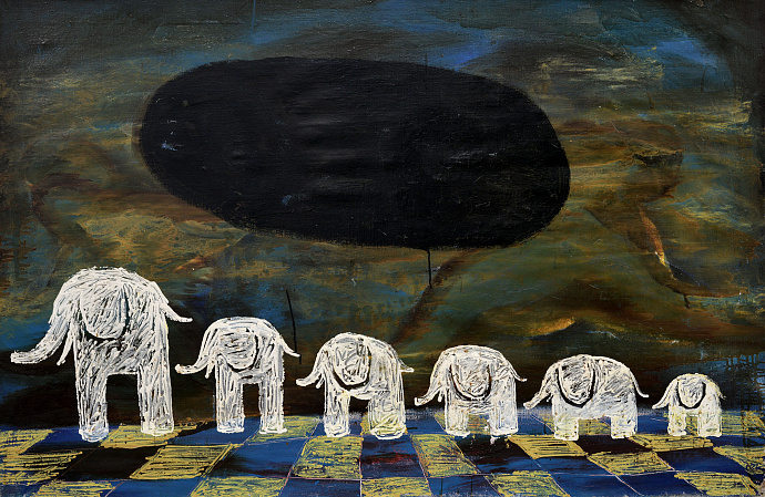 «6 слонов», 1991