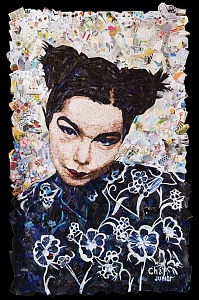 Bjork, из проекта "Макулатура", 2009