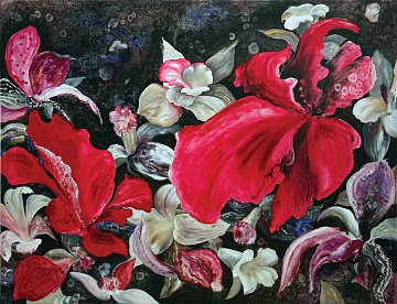 “Night flowers” from the project “Robbers”, 2011