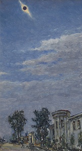 "Solar Eclipse June 30, 1954. Poltava", 1954