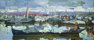 "Kherson. Green Bazaar", 1952