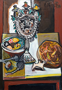 "Натюрморт с троицей", 1972