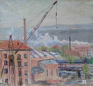 «На строительстве», 1989