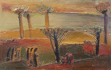 "Oriental Landscape", 1990