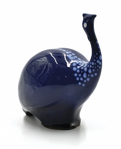 "The blue guineafowl", 1962