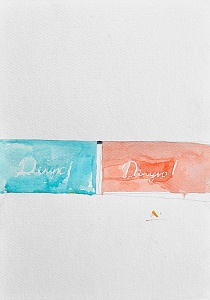  — "Thank you" from the series "From the Foundation of the Endless Still Life" (explication to ceramics), 2023