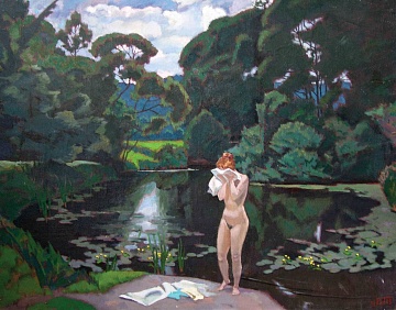 "By the pond", 1991