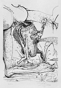 From series "Les Songes drolatique de Pantagruel", 1973