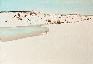 "Winter in the desert", 2012