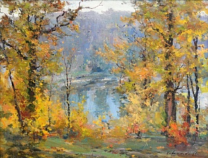 «В парке Голосеево», 1975