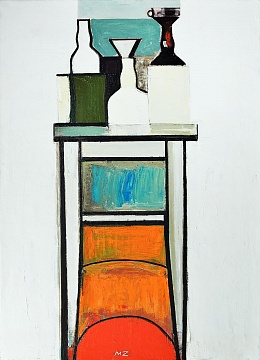"Still Life on a white background", 2004