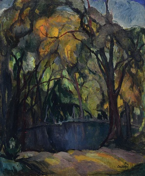"Landscape. Chaville. France", 1930