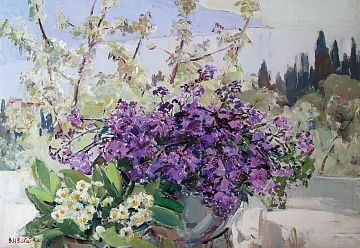"Flowering Crimea. Spring", 1982