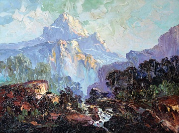 "Mountain Landscape", 1937