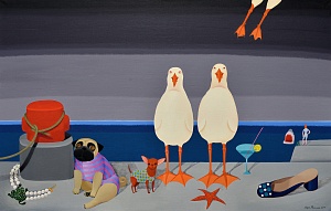  — "On the pier", 2017