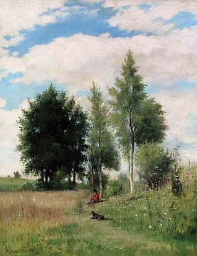 "At the edge", 1888