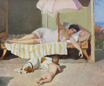 "Sunbath", 1913