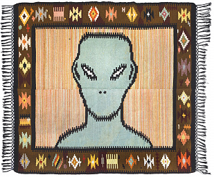 Carpet "Alien", 2000